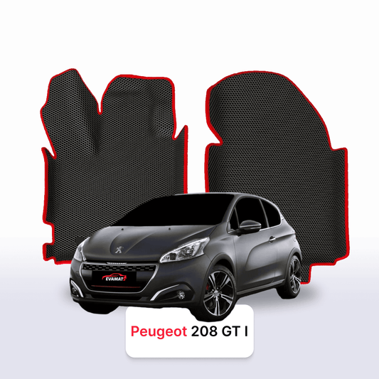 Fußmatten EVAMATS für Peugeot 208 GTi(MT) 1. Generation 2013–2019, Schrägheck, 3-türig