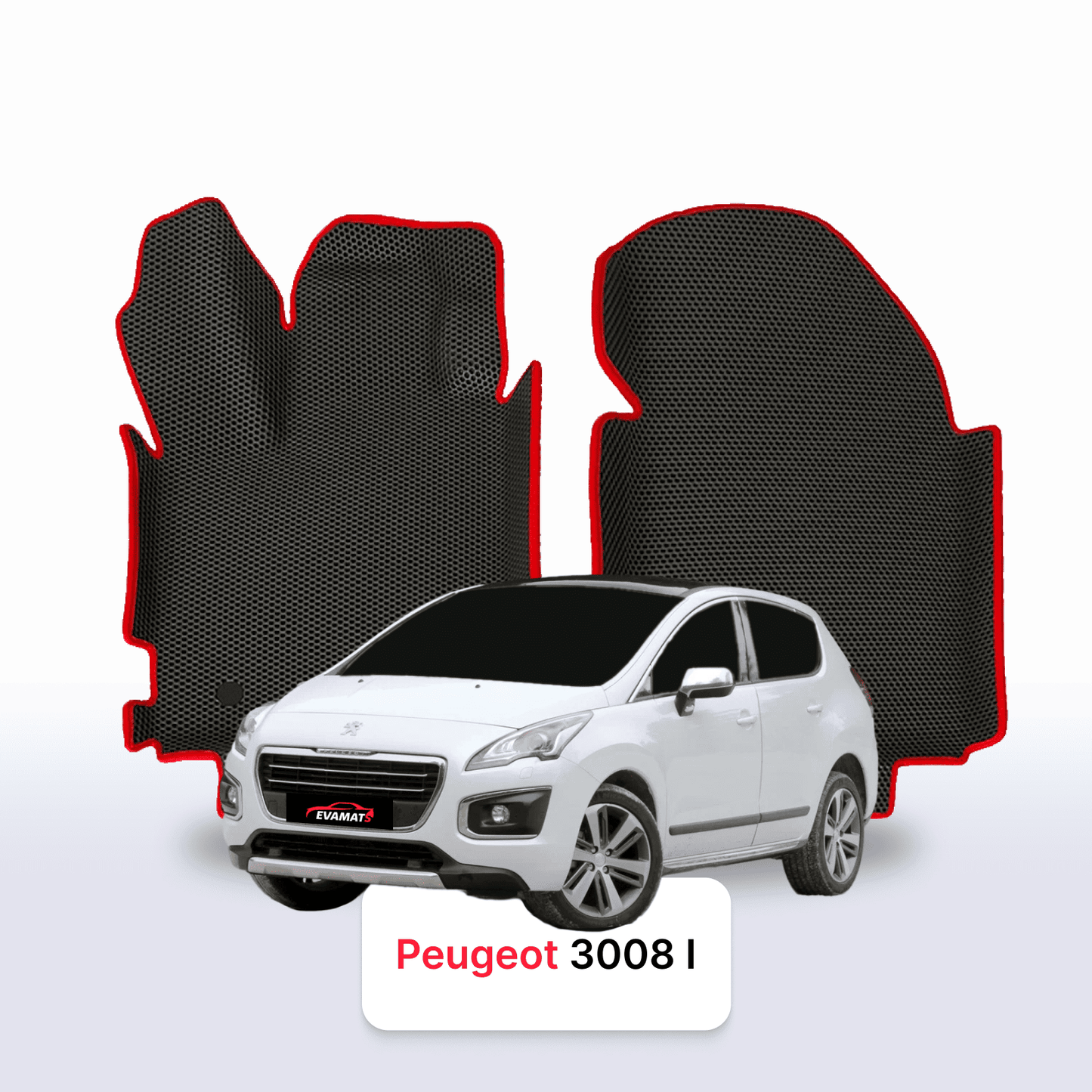 Fußmatten EVAMATS für Peugeot 3008(MT) 1 gen 2009-2016 jahr SUV