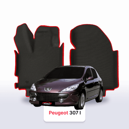 Fußmatten EVAMATS für Peugeot 307(MT) 1. Generation 2001-2008 Jahr FLIEßHECK 5-Türer