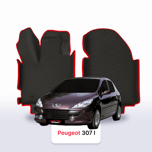 Fußmatten EVAMATS für Peugeot 307(MT) 1. Generation 2001-2008 Jahr FLIEßHECK 5-Türer