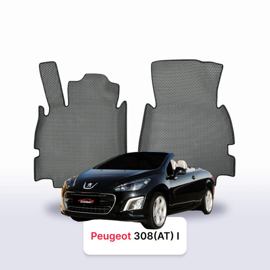 Fußmatten EVAMATS für Peugeot 308(AT) 1. Generation 2007-2015 Jahr CABRIO