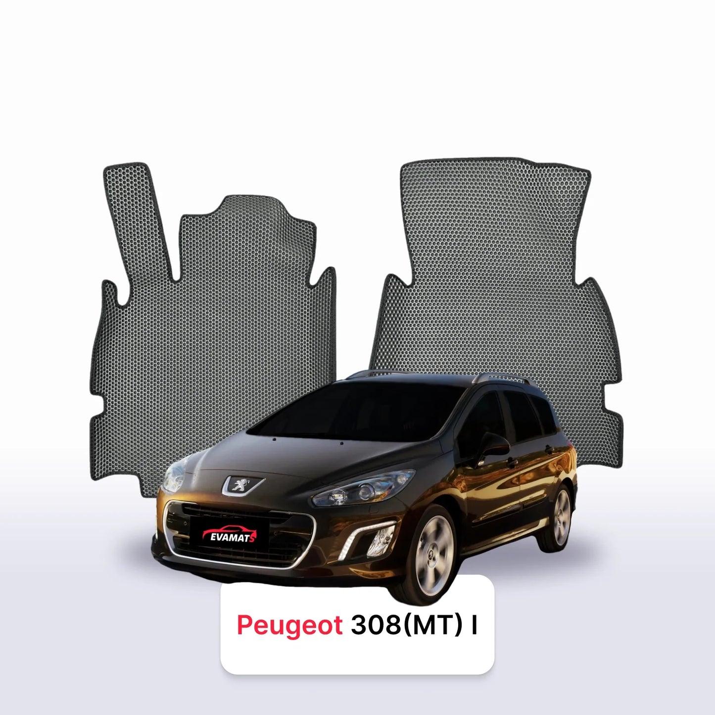 Fußmatten EVAMATS für Peugeot 308(MT) 1. Generation 2007-2015 Jahr Kombi