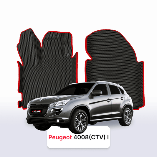 Fußmatten EVAMATS für Peugeot 4008 (CTV) 1. Generation 2012–2017, SUV