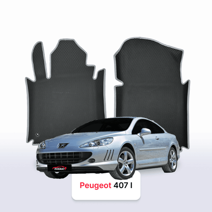 Fußmatten EVAMATS für Peugeot 407(MT) 1. Generation 2004-2011 Jahr COUPE