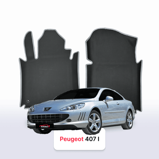Fußmatten EVAMATS für Peugeot 407(MT) 1. Generation 2004-2011 Jahr COUPE