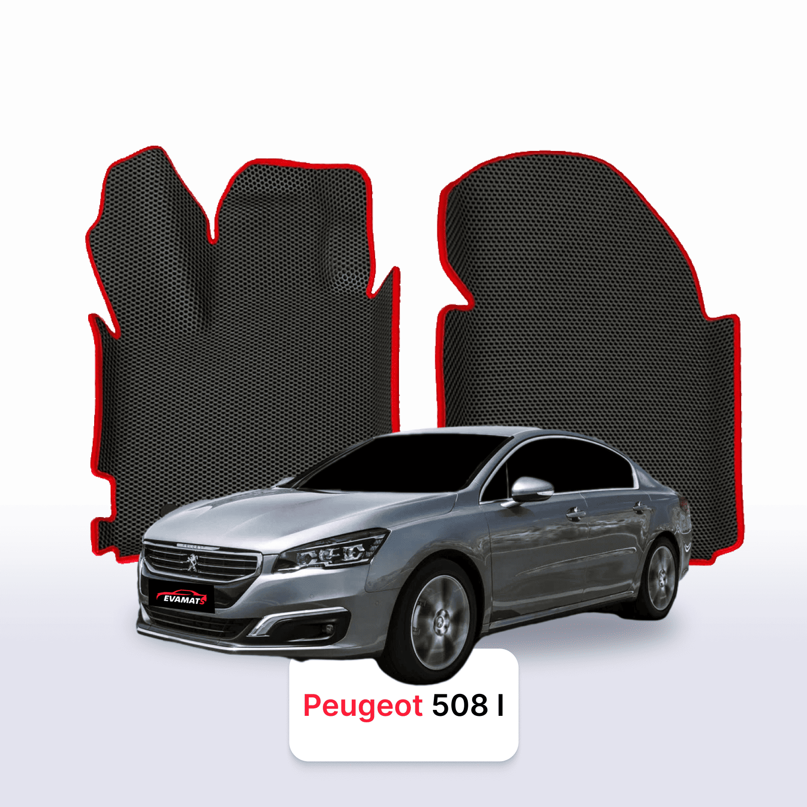 Fußmatten EVAMATS für Peugeot 508(AT) 1 gen 2011-2018 jahr LIMOUSINE