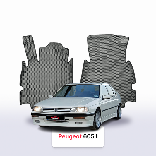 Car mats EVAMATS for Peugeot 605 1 gen 1989-1999 year SEDAN
