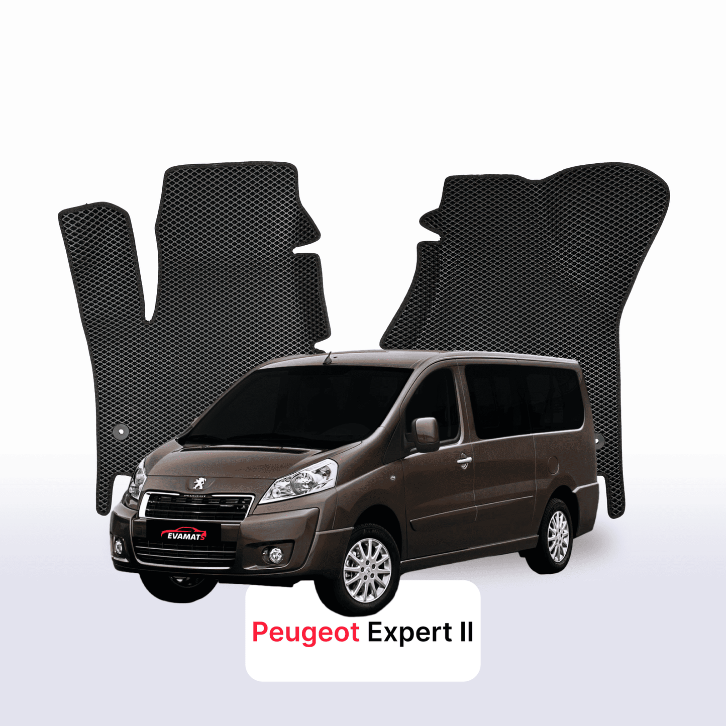 Fußmatten EVAMATS für Peugeot Expert(MT) 2 Gen 2007-2016 Jahr MINIVAN LANG