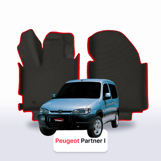 Fußmatten EVAMATS für Peugeot Partner(MT) 1. Generation 1997-2012 Jahr MINIVAN