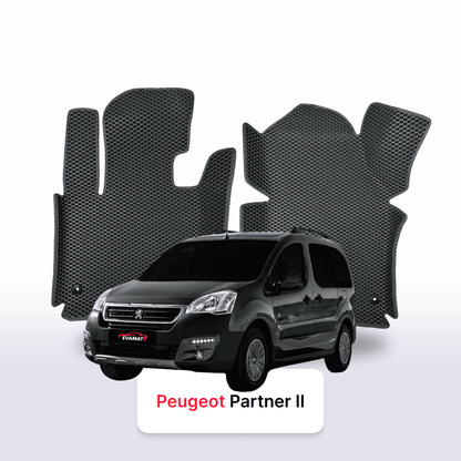 Fußmatten EVAMATS für Peugeot Partner(MT) 2 Gen 2008-2025 Jahr MINIVAN