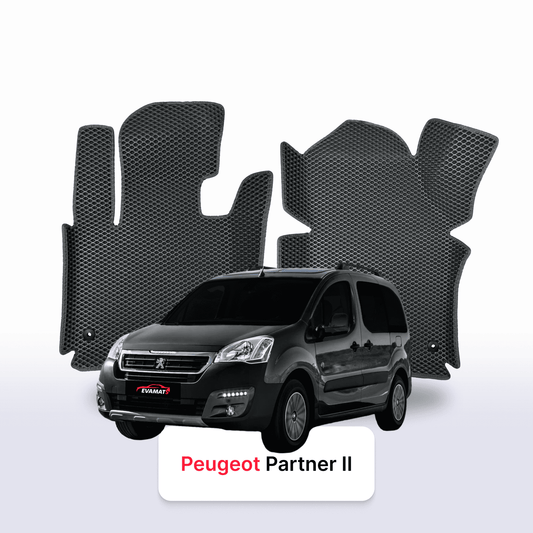 Fußmatten EVAMATS für Peugeot Partner(MT) 2 Gen 2008-2025 Jahr MINIVAN