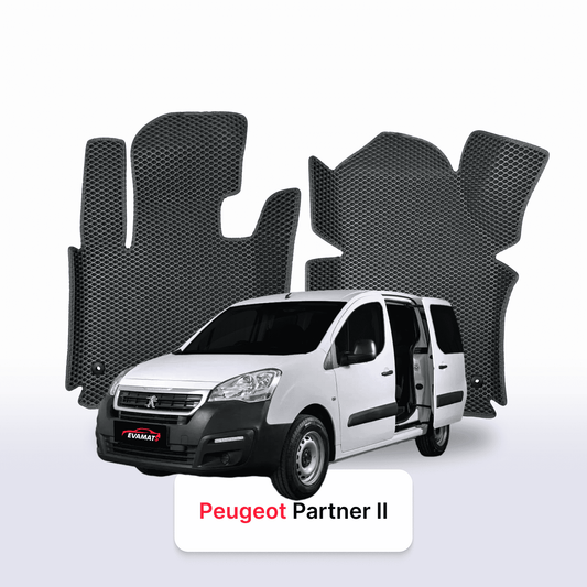 Fußmatten EVAMATS für Peugeot Partner(MT) 2 Gen 2015-2025 Jahr MINIVAN TOUR