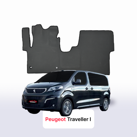 Fußmatten EVAMATS für Peugeot Traveller 1 Gen 2016-2025 Jahr MINIVAN LANG