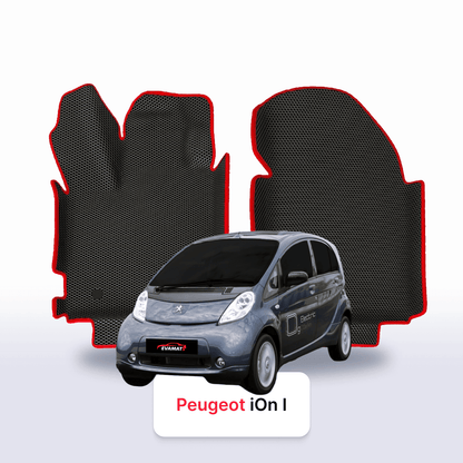 Fußmatten EVAMATS für Peugeot iOn(AT) 1 gen 2010-2020 jahr Elektrische FLIEßHECK 5 tür