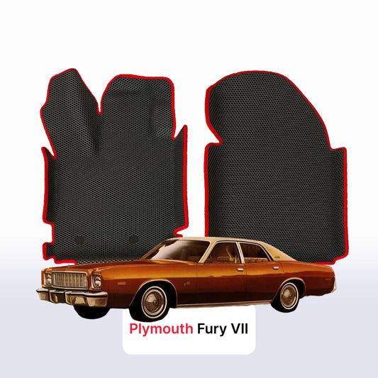 Fußmatten EVAMATS für Plymouth Fury 7 Gen 1975-1978 Jahr Limousine