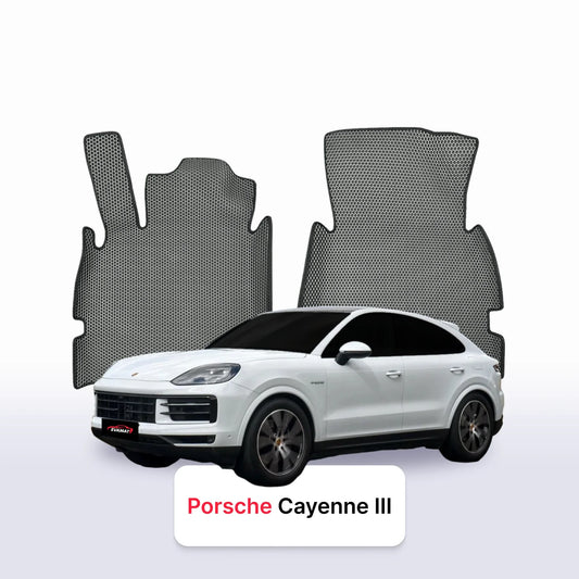 Fußmatten EVAMATS für Porsche Cayenne 4. Generation 2017-2024 Jahr SUV COUPE