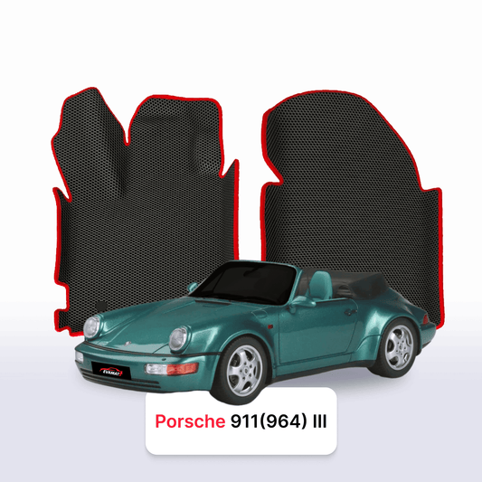 Fußmatten EVAMATS für Porsche 911(964) 3. Generation 1988-1994 Jahr CABRIO