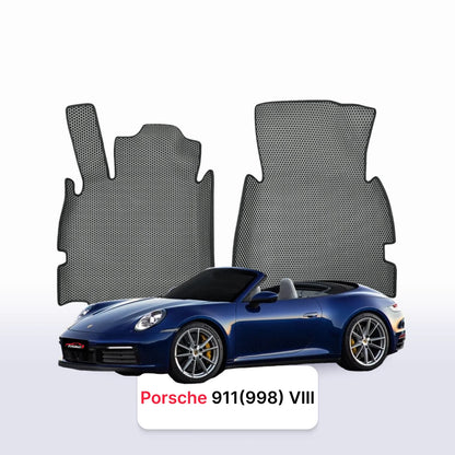 Fußmatten EVAMATS für Porsche 911(992) 8. Generation 2018-2025 Jahr CABRIO