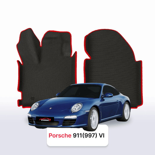 Fußmatten EVAMATS für Porsche 911(997) 6. Generation 2004-2012 Baujahr COUPE
