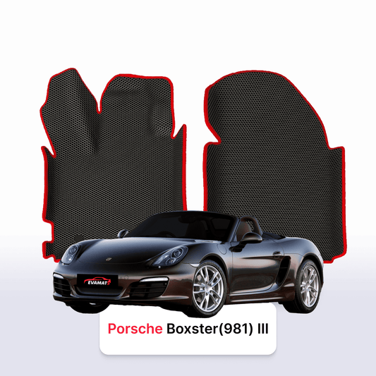 Fußmatten EVAMATS für Porsche Boxster(981) 3. Generation 2012-2016 Jahr ROADSTER