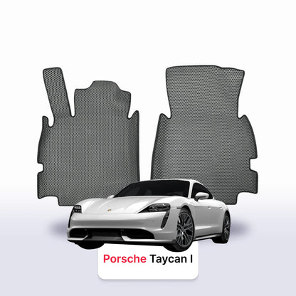 Fußmatten EVAMATS für Porsche Taycan(4S) 1 gen 2019-2028 jahr Elektrisch KOMBI Cross Turismo
