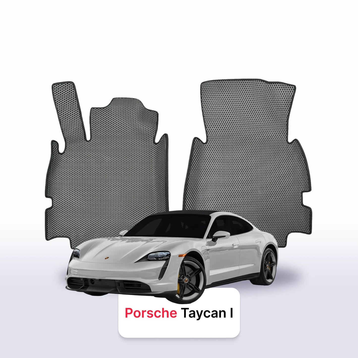 Fußmatten EVAMATS für Porsche Taycan 1. Generation 2019-2024 Jahr Elektro-Limousine