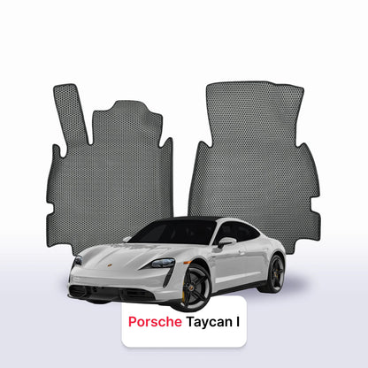 Fußmatten EVAMATS für Porsche Taycan 1. Generation 2019-2024 Jahr Elektro-Limousine
