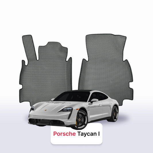 Fußmatten EVAMATS für Porsche Taycan 1. Generation 2019-2024 Jahr Elektro-Limousine