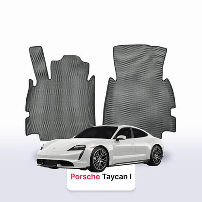 Fußmatten EVAMATS für Porsche Taycan 1. Generation 2019–2024, Elektrokombi, Sport Turismo