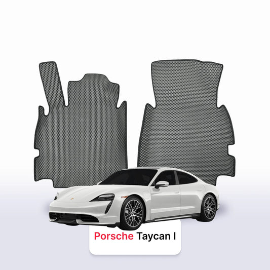 Fußmatten EVA für Porsche Taycan(4S) 1 gen 2019-2028 jahr Elektrisch KOMBI Sport Turismo
