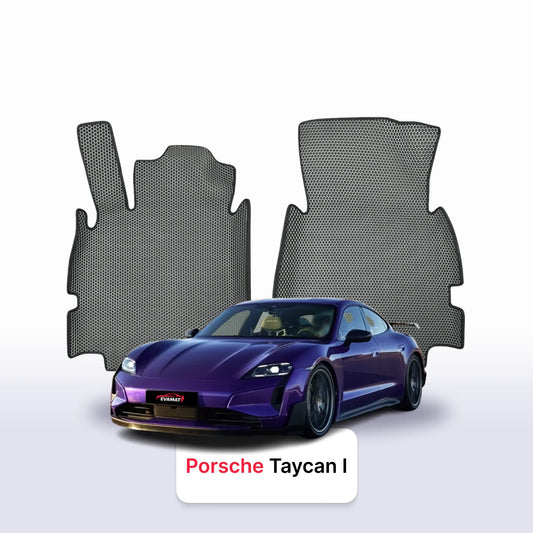 Fußmatten EVA für Porsche Taycan 1 gen 2019-2028 jahr Elektrisch LIMOUSINE Turbo GT