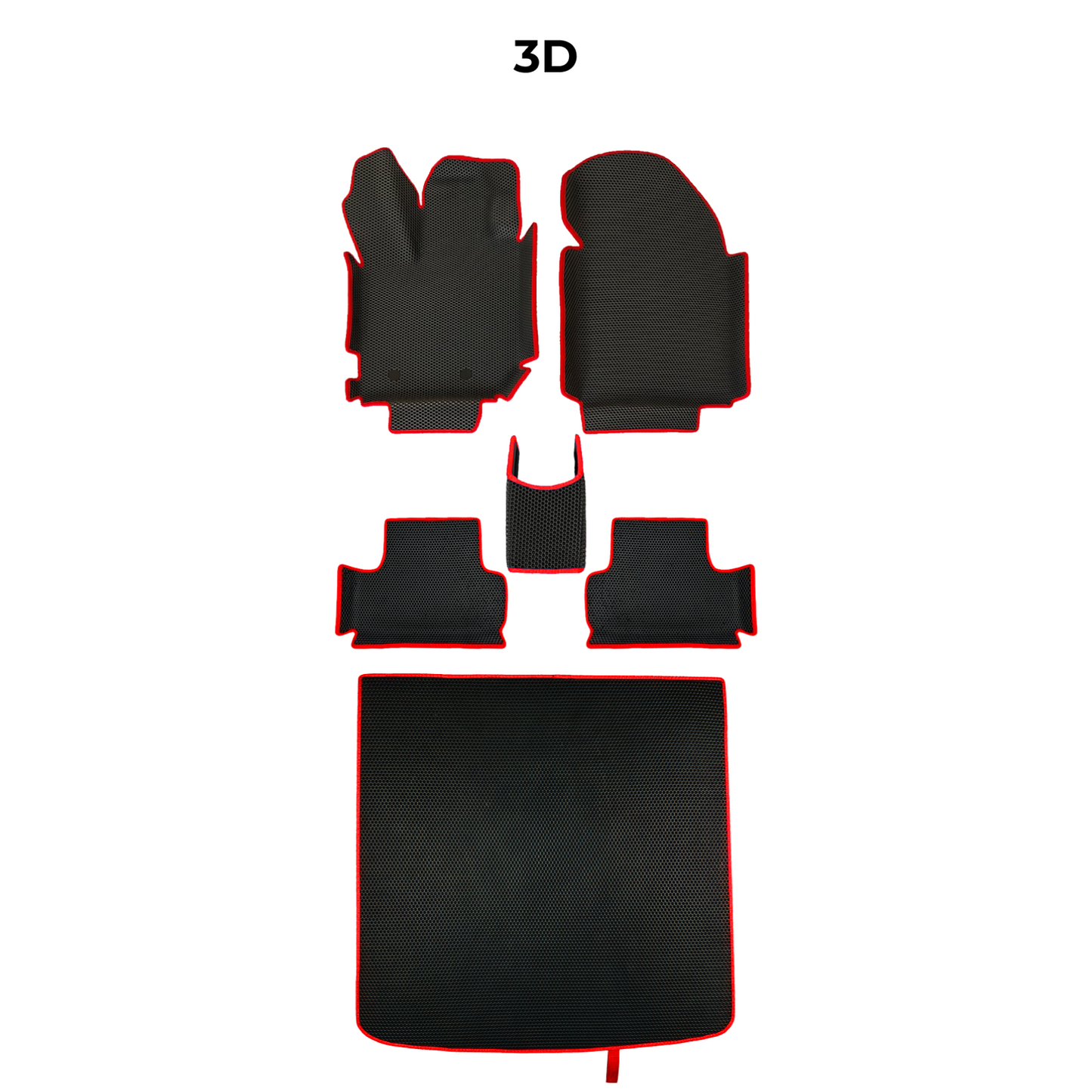 Car mats EVAMATS for Daihatsu Terios after facelift 1 gen 2000-2005 year SUV