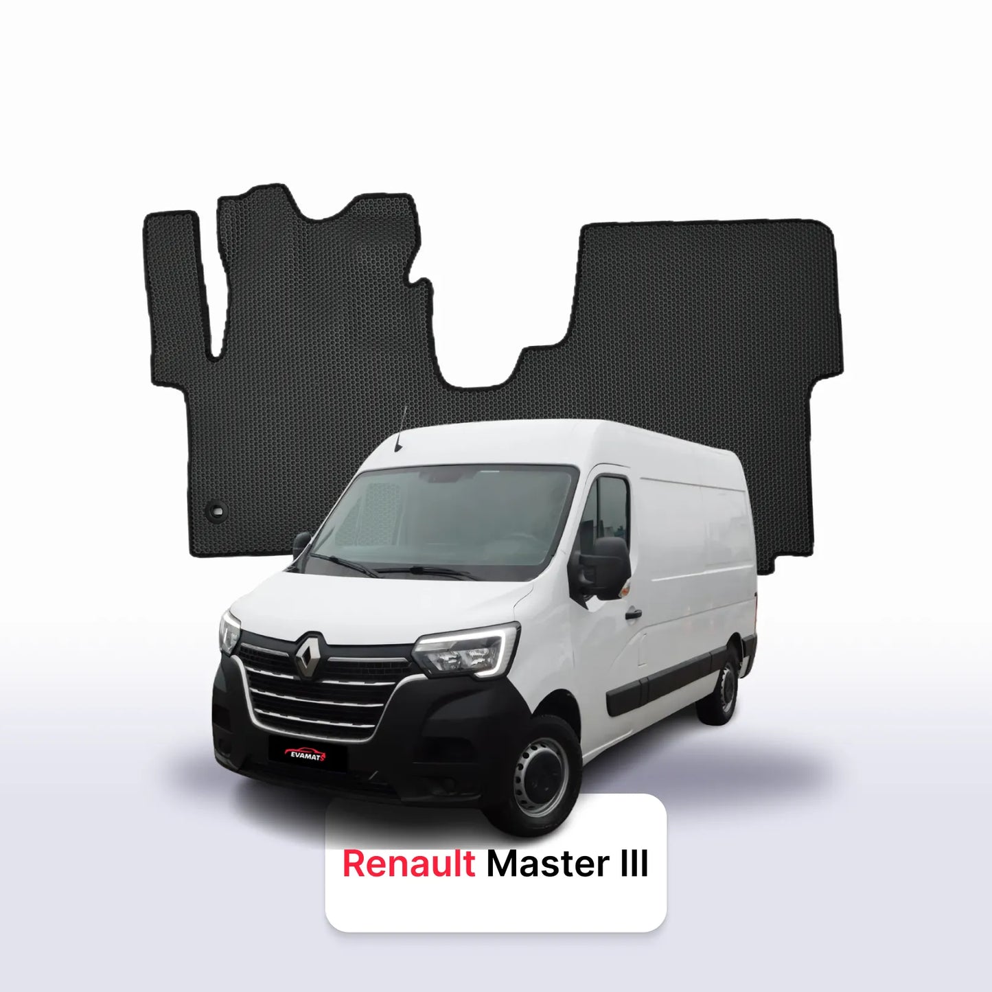 Car mats EVAMATS for Renault Master facelift 3 gen 2019-2024 year VAN