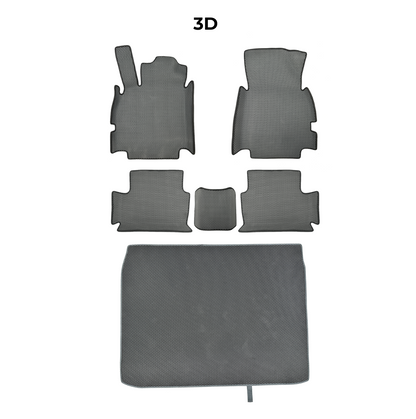 EVAMATS Automatten für Fiat Stilo 1. Generation 2001-2007 KOMBI