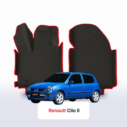 Fußmatten EVAMATS für Renault Clio 2 Gen 2001-2013 Jahr FLIEßHECK 3-Türer