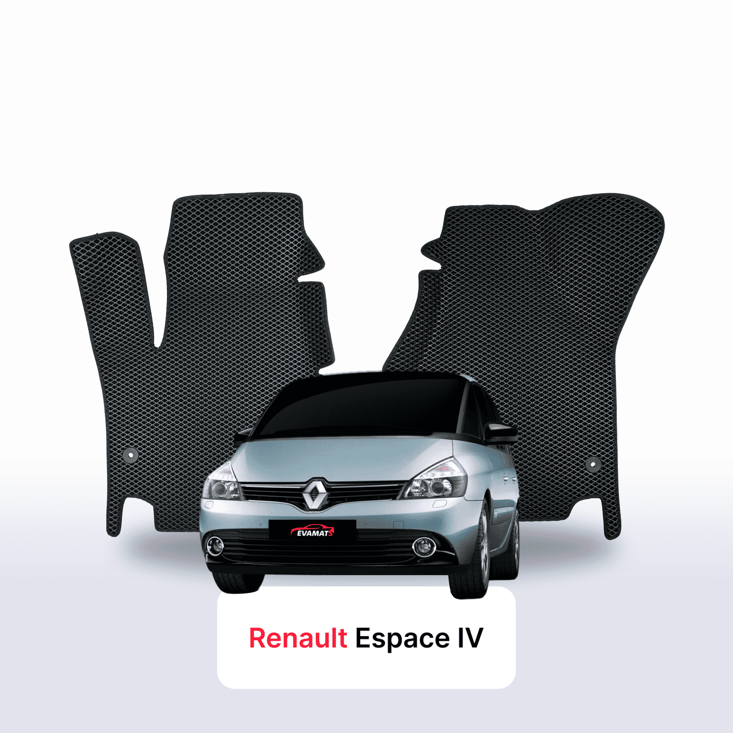 Car mats EVAMATS for Renault Espace 4 gen 2002-2014 year MINIVAN