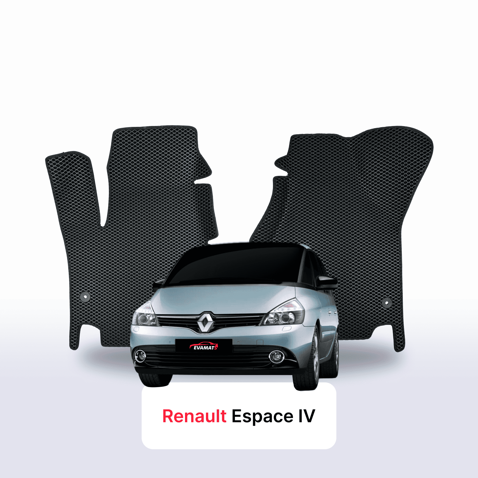 Car mats EVAMATS for Renault Espace 4 gen 2002-2014 year MINIVAN