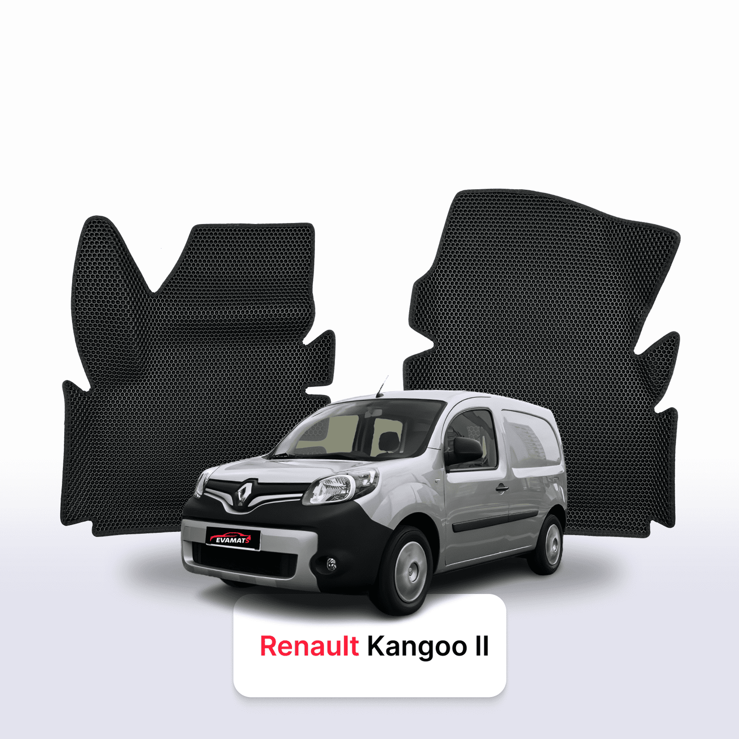 Fußmatten EVAMATS für Renault Kangoo 2 Gen 2008-2021 Jahr VAN