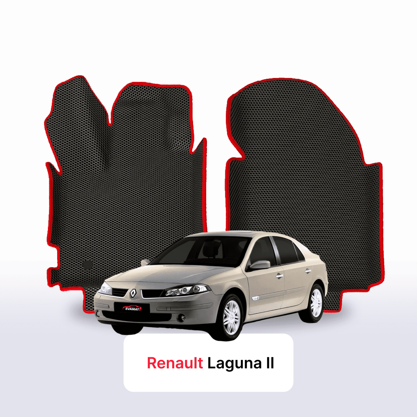 Fußmatten EVAMATS für Renault Laguna 2 Gen 2001-2008 Jahr LIFTBACK