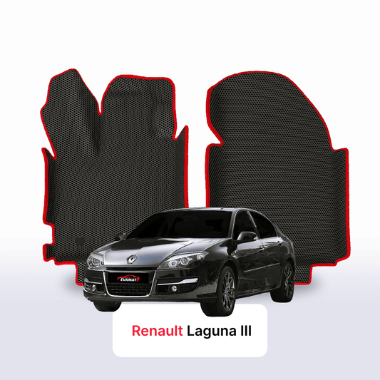 Fußmatten EVAMATS für Renault Laguna 3 Gen 2007-2015 Jahr LIFTBACK