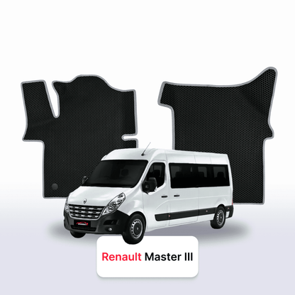 Car mats EVAMATS for Renault Master pre-facelift 3 gen 2010-2019 year MINIVAN