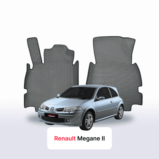 Fußmatten EVA für Renault Megane 2 gen 2002-2009 jahr SCHÄGHECK 3 türer