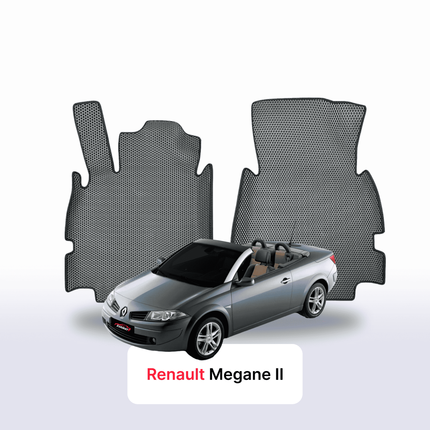 Fußmatten EVAMATS für Renault Megane 2 Gen 2002-2009 Jahr CABRIO