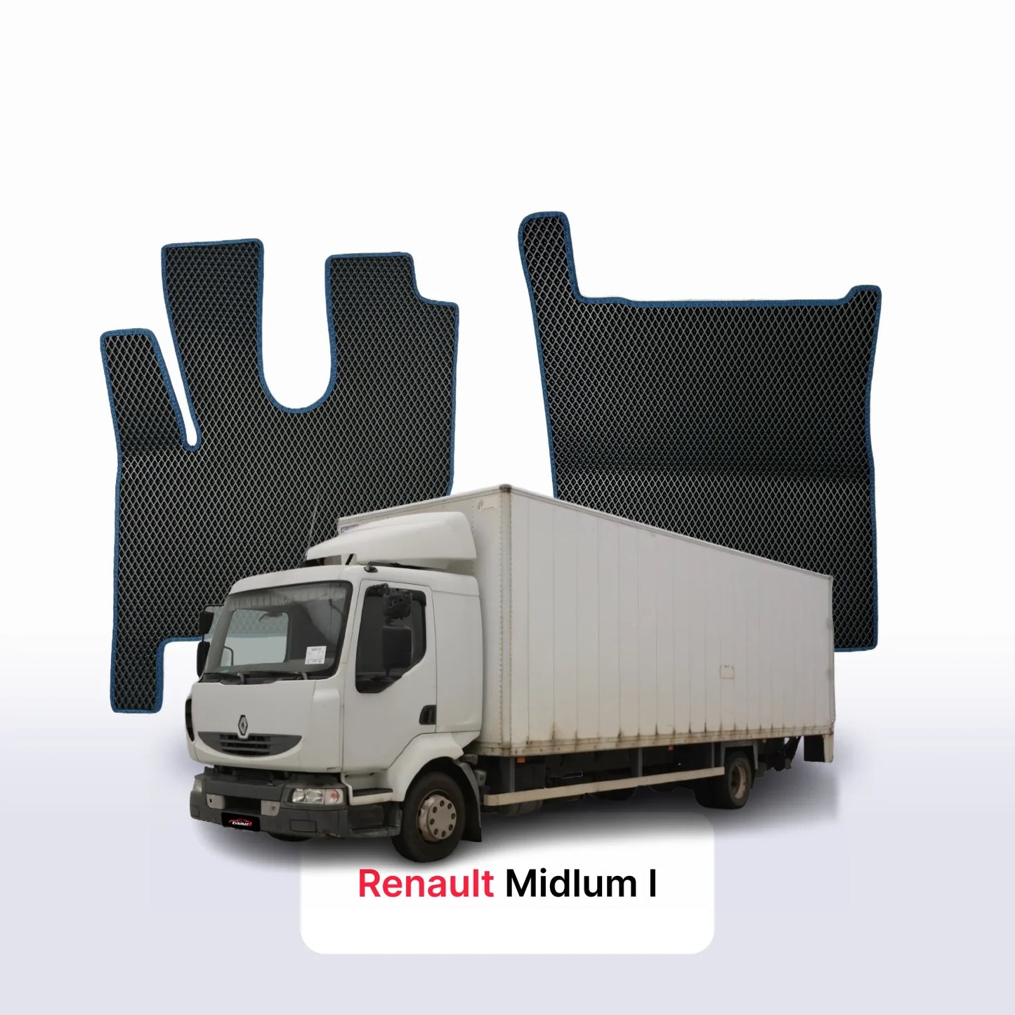 Fußmatten EVAMATS für Renault Midlum 1 gen 2000-2014 jahr LKW