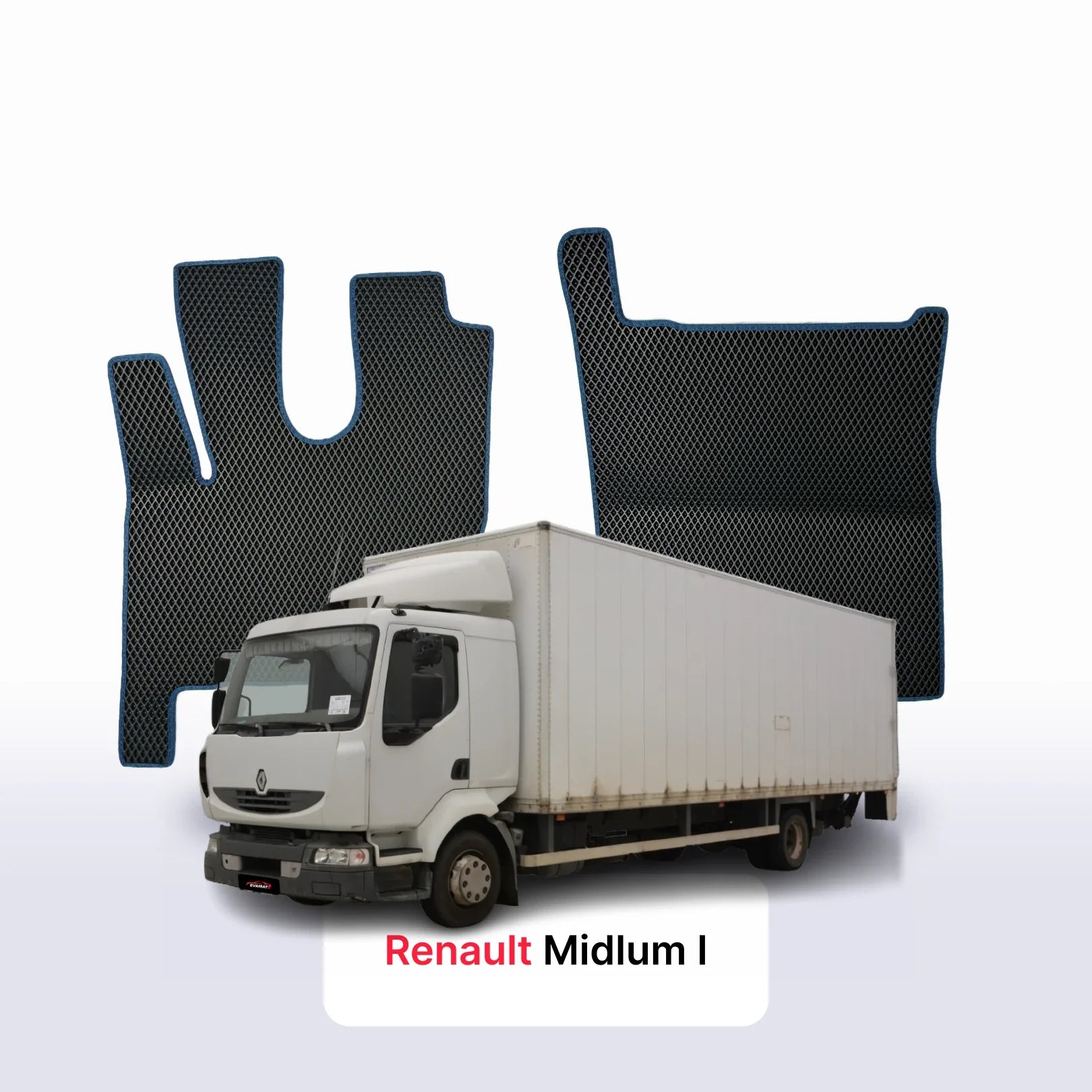Fußmatten EVAMATS für Renault Midlum 1 gen 2000-2014 jahr LKW