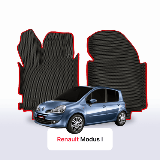 Fußmatten EVAMATS für Renault Modus 1 Gen 2004-2012 Jahr MINIVAN