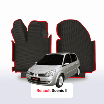 Fußmatten EVAMATS für Renault Scenic 2 Gen 2003-2009 Jahr MINIVAN
