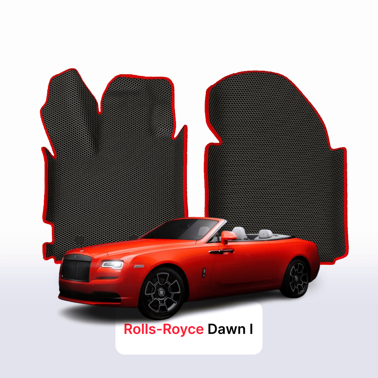 Fußmatten EVAMATS für Rolls-Royce Dawn 1 gen 2015-2023 jahr CABRIO