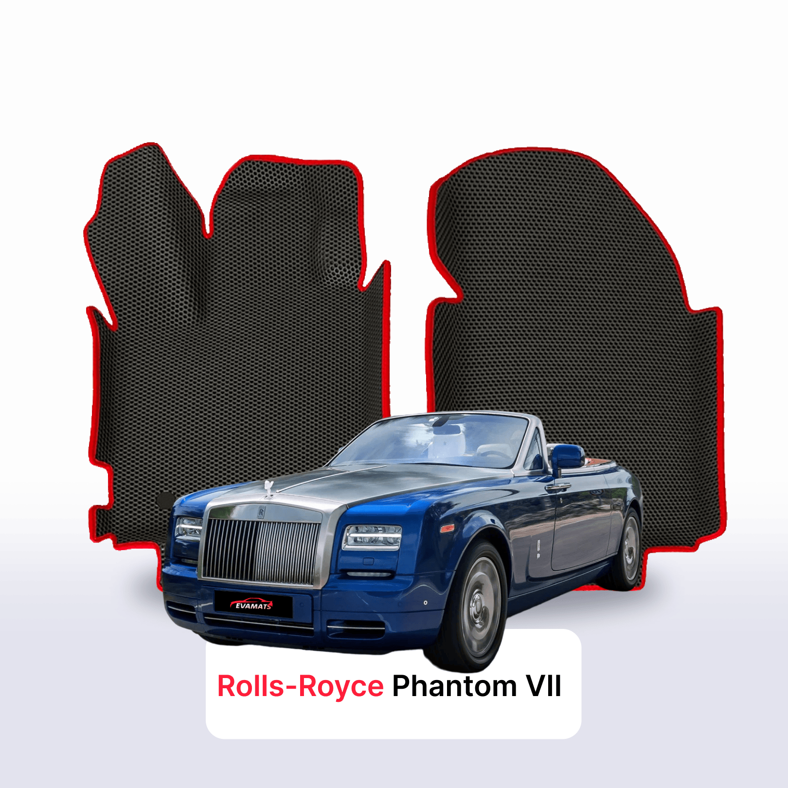 Fußmatten EVAMATS für Rolls-Royce Phantom 7 gen 2003-2017 jahr CABRIO