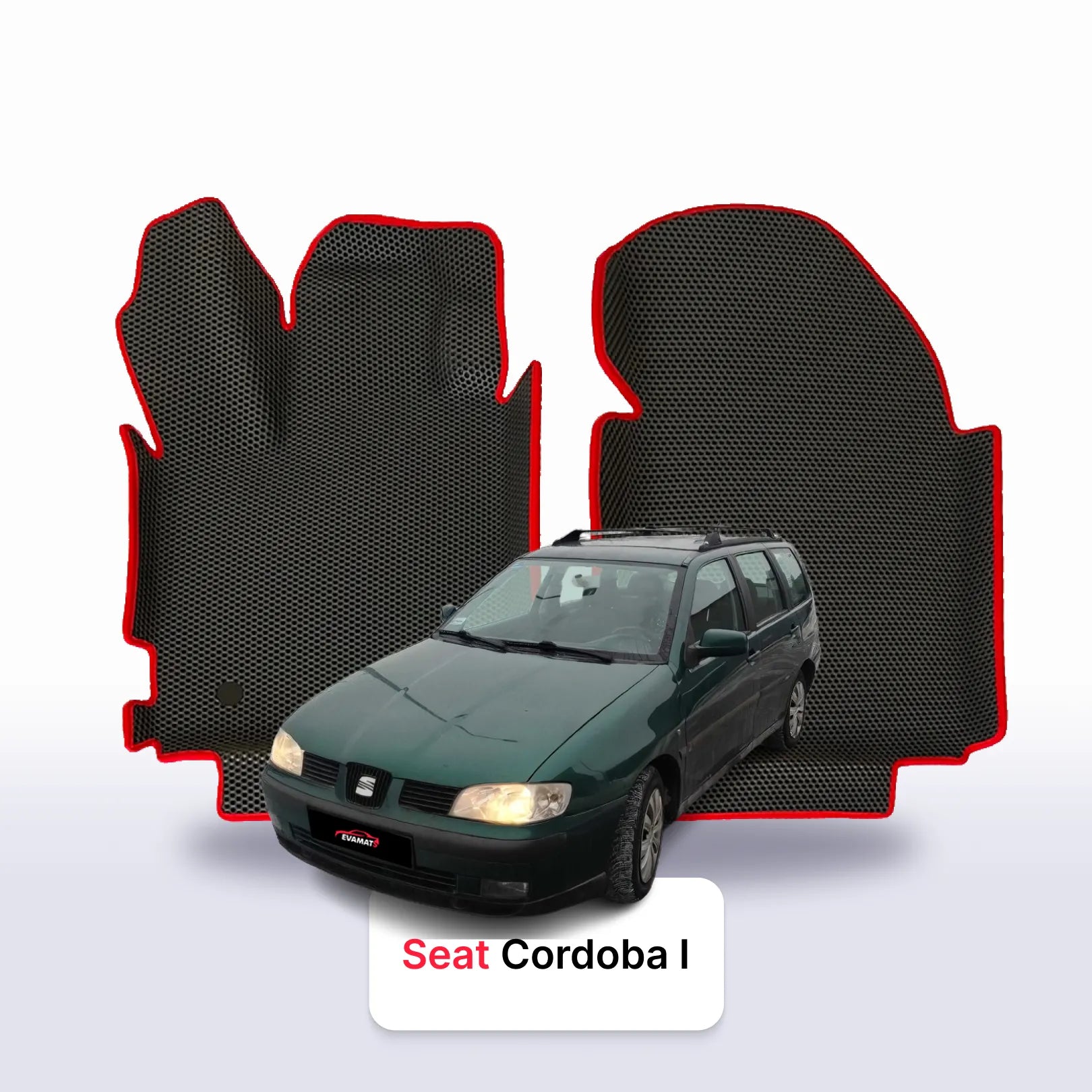 Fußmatten EVAMATS für SEAT Cordoba 1 gen 1993-2002 jahr KOMBI